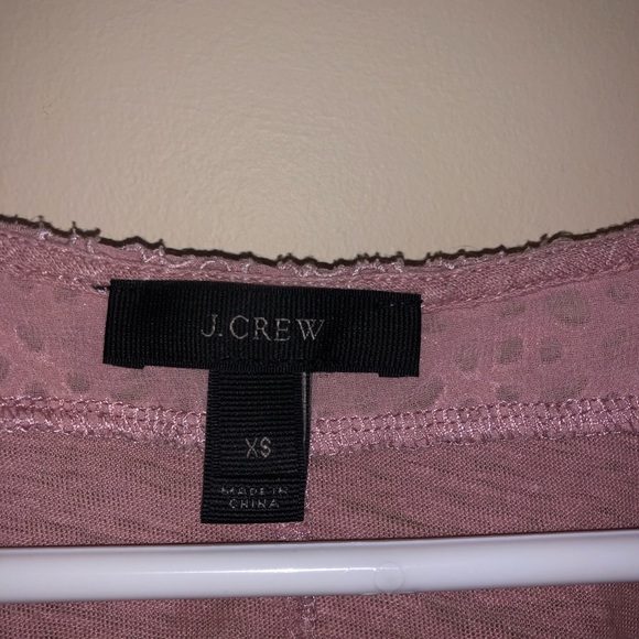 Pink J. Crew blouse - Picture 3 of 3